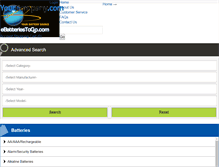 Tablet Screenshot of ebatteriestogo.com